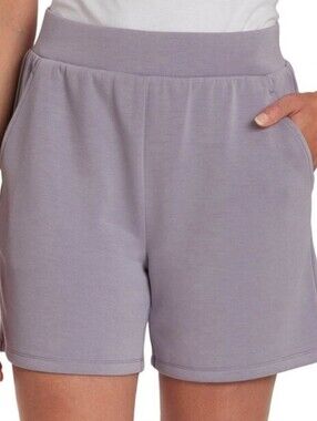 Luxe Shorts 5" Inseam Grey - LazyPants - Size L